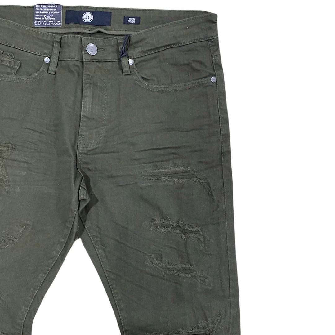 Buy π€© Jordan Craig Men'S Theo Denim Jean in Army Green π 4 Buy π€© Jordan Craig Men'S Theo Denim Jean in Army Green π - Image 2