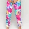 Outlet 🥰 Spiritual Gangster 👩 women Perfect Terry Sweatpant in Moonbeam Tie Dye 😍