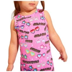 Top 10 ⌛ kids Posh Peanut Future Is Female Basic Racerback Romper ❤️
