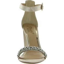 Coupon 🔥 Jewel Badgley Mischka Jameson 👩 Womens Satin Rhinestone Heel 🩴 Sandals 🎉 -Jordan Craig Sales Store 03f0c31c1913496988aa3d4b02d3e759 1080x