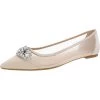 Promo 🎁 Jewel Badgley Mischka Jeri 👩 Womens Rhinestone Mesh Ballet Flats 💯