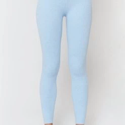 Flash Sale 👏 Spiritual Gangster 👩 women Love Sculpt Seamless Legging in Heather Azzurro 🛒