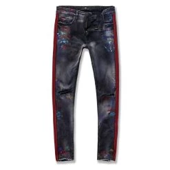 Best deal 🔥 Jordan Craig Men'S Sean Talladega Striped Denim Jean in Raptor 🔥