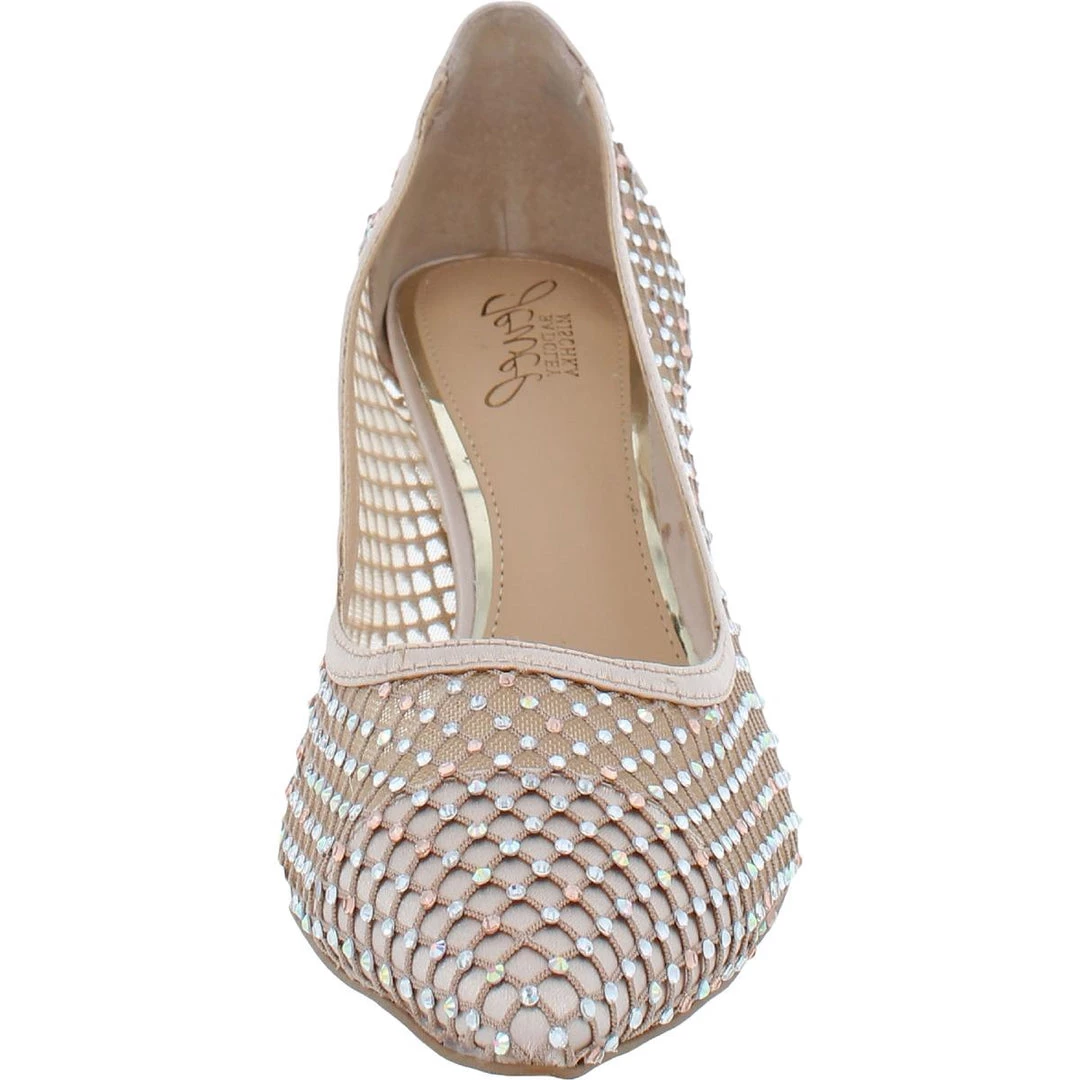 Cheap π₯° Jewel Badgley Mischka Floria π© Womens Embellished Mesh Pumps βοΈ 5 Cheap π₯° Jewel Badgley Mischka Floria π© Womens Embellished Mesh Pumps βοΈ - Image 3