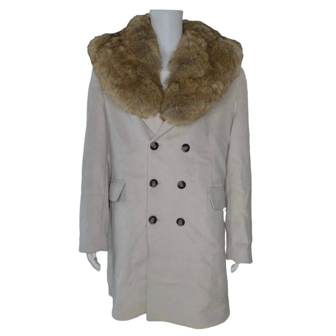 Buy π Jordan Craig Men'S Frank White Peacoat in Cream β€οΈ 3 Buy π Jordan Craig Men'S Frank White Peacoat in Cream β€οΈ