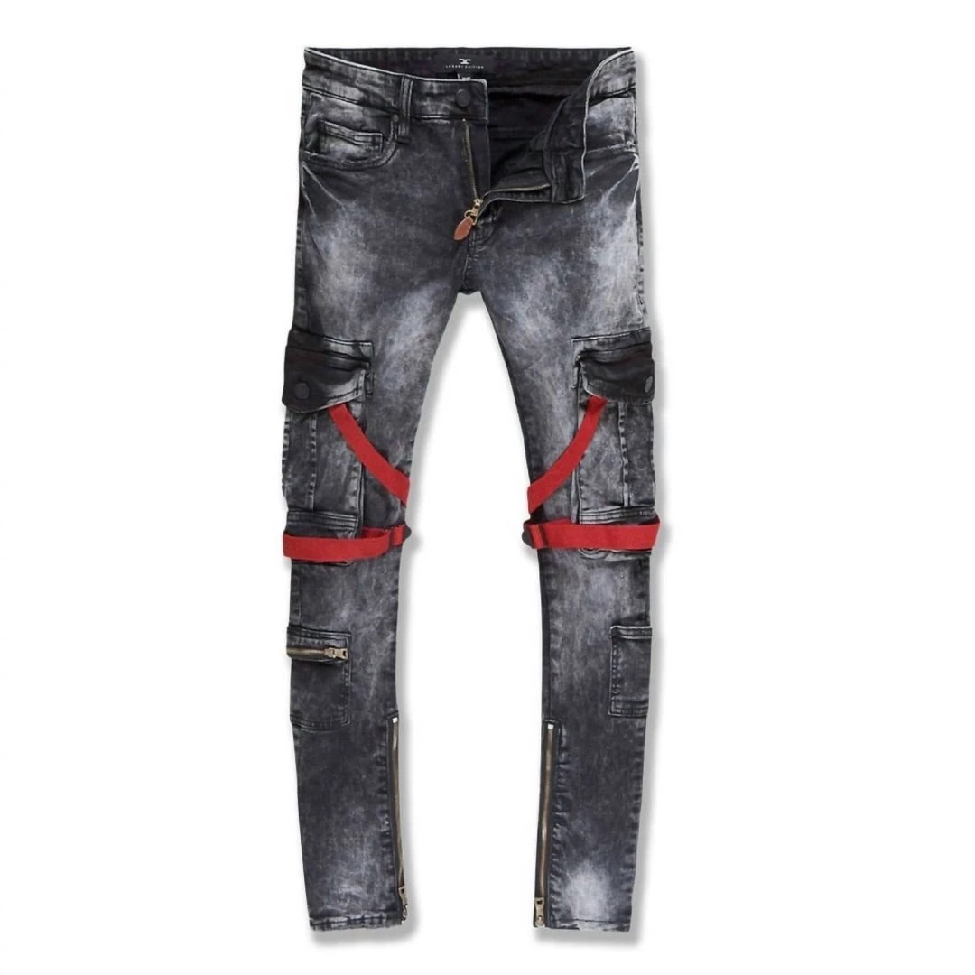 Deals π Jordan Craig Men'S Ross Deadwood Cargo Denim Jean in Black Shadow π₯ 3 Deals π Jordan Craig Men'S Ross Deadwood Cargo Denim Jean in Black Shadow π₯