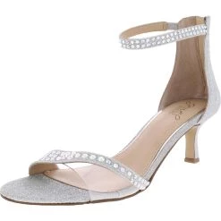 Hot Sale π Jewel Badgley Mischka OSWALD π© Womens Ankle trap Open Toe π Heels π