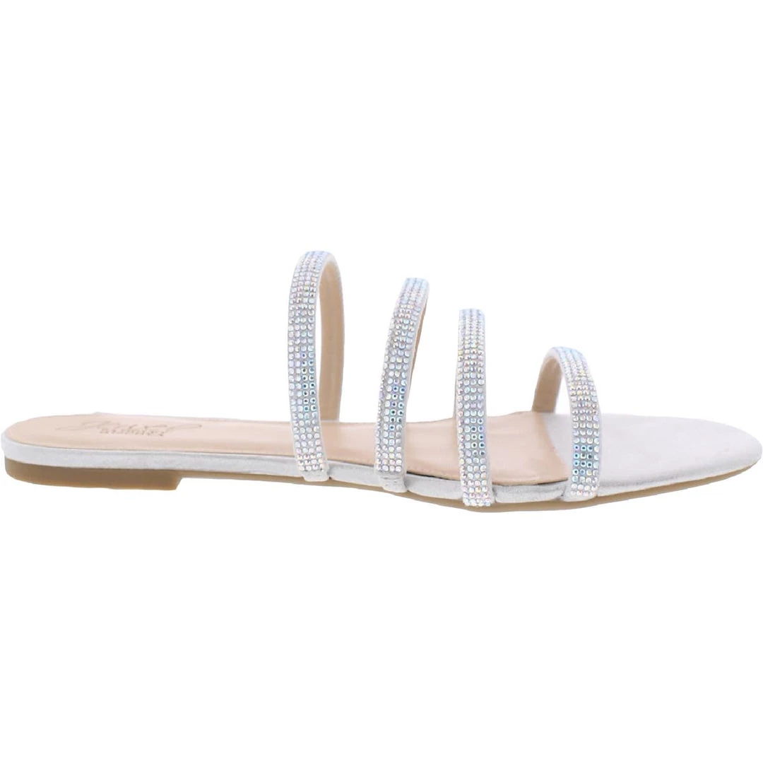 Brand new π₯ Jewel Badgley Mischka Nigella π© Womens π Dressy Strappy Flat π©΄ Sandals π― 4 Brand new π₯ Jewel Badgley Mischka Nigella π© Womens π Dressy Strappy Flat π©΄ Sandals π― - Image 2