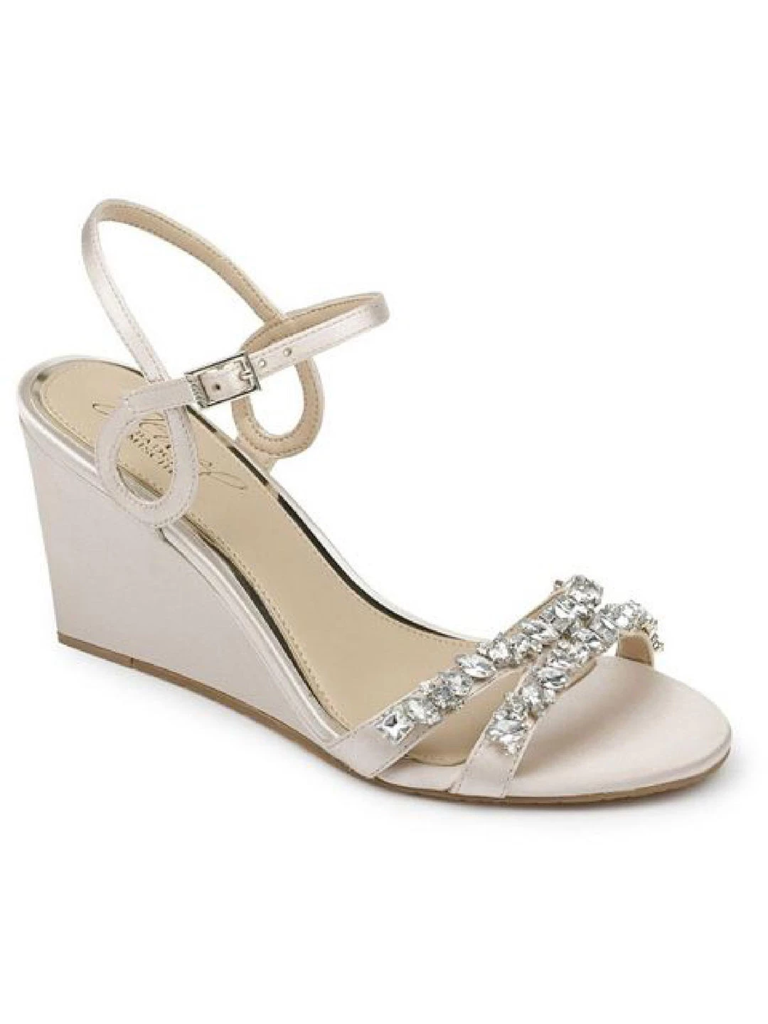 Flash Sale π Jewel Badgley Mischka Nell π© Womens Glitter Embellished Wedge π©΄ Sandals π 3 Flash Sale π Jewel Badgley Mischka Nell π© Womens Glitter Embellished Wedge π©΄ Sandals π