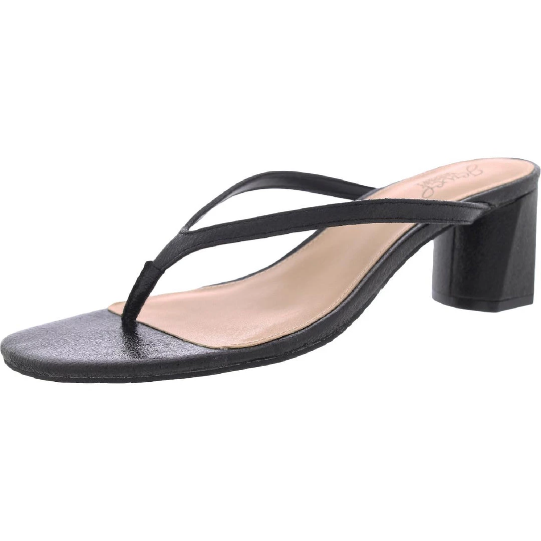 Cheap π Jewel Badgley Mischka Bravery π© Womens Faux Leather Slide On π Heels π 4 Cheap π Jewel Badgley Mischka Bravery π© Womens Faux Leather Slide On π Heels π - Image 2