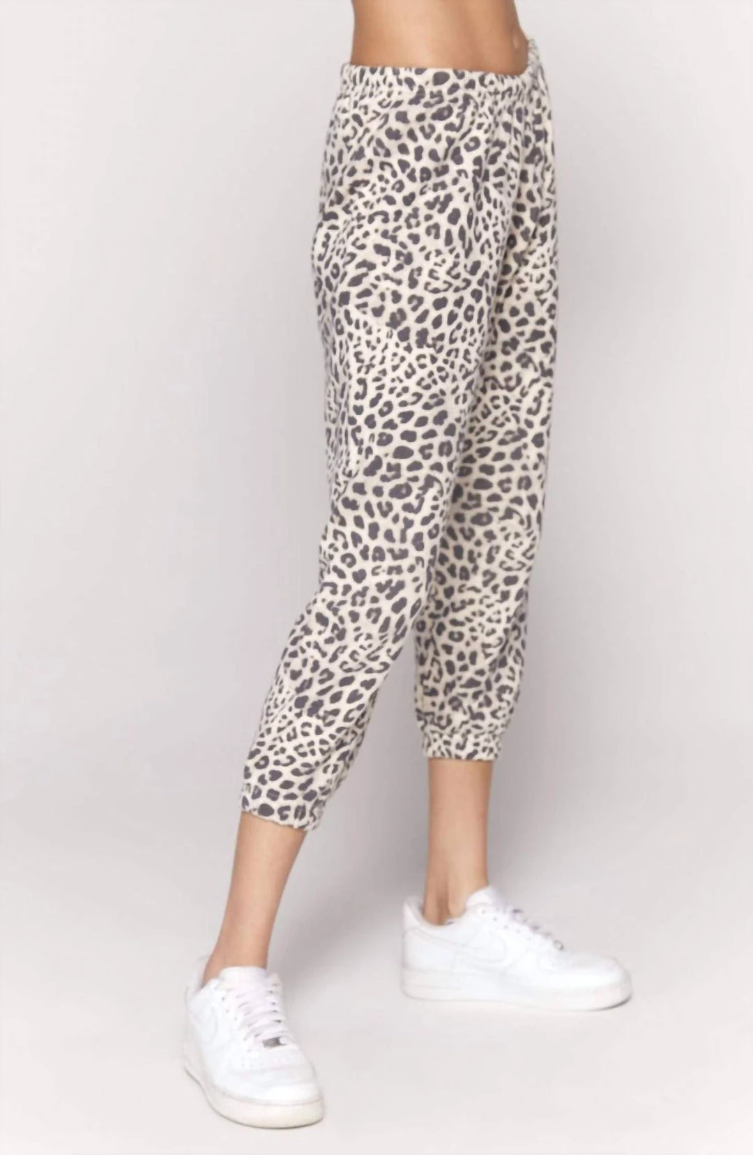 Discount π₯ Spiritual Gangster π© women Perfect Terry Sweatpant in Leopard Print π 5 Discount π₯ Spiritual Gangster π© women Perfect Terry Sweatpant in Leopard Print π - Image 3
