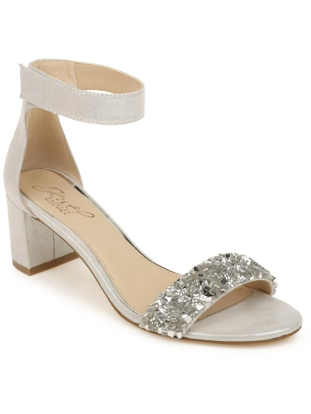 Hot Sale π₯ Jewel Badgley Mischka Fabriana π© Womens Microfiber Embellished π Heels π 3 Hot Sale π₯ Jewel Badgley Mischka Fabriana π© Womens Microfiber Embellished π Heels π