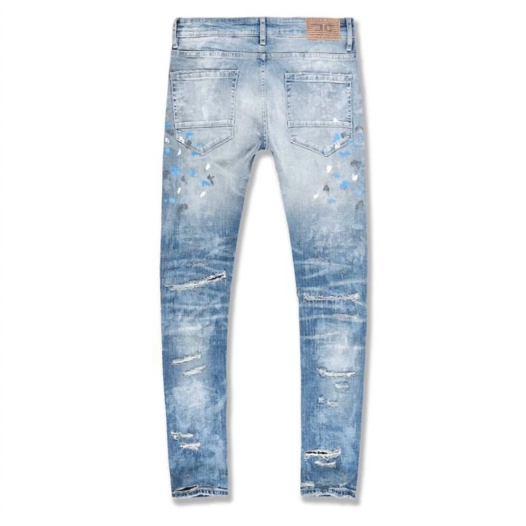 Best Sale π€© Jordan Craig Men'S Sean Apocalypse Denim Jean in Aged Wash π 4 Best Sale π€© Jordan Craig Men'S Sean Apocalypse Denim Jean in Aged Wash π - Image 2