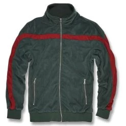 Best Pirce ⌛ Jordan Craig Men'S Luciano Velour Jacket in Green 😉