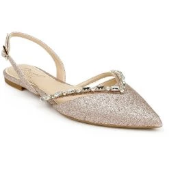 Top 10 π Jewel Badgley Mischka Camden π© Womens Glitter Embellished Slingbacks βοΈ