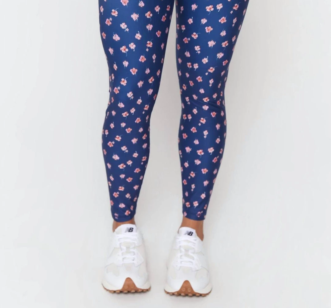 Hot Sale 𧨠Spiritual Gangster π© women Intent Eco Jersey High Waist Legging in Navy Florelae Print π 3 Hot Sale 𧨠Spiritual Gangster π© women Intent Eco Jersey High Waist Legging in Navy Florelae Print π