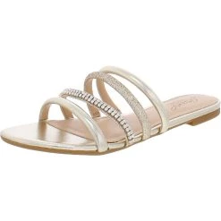Budget 🥰 Jewel Badgley Mischka Nigella II 👩 Womens Faux Leather Slip On Slide 🩴 Sandals 😉 -Jordan Craig Sales Store 7b16ace6982143c481283b591ca2caef 1080x