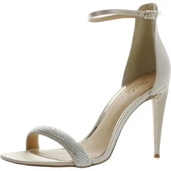 Promo βοΈ Jewel Badgley Mischka Easter π© Womens Ankle Strap Square Toe π Heels π₯°