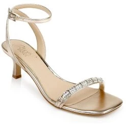 Flash Sale β Jewel Badgley Mischka CHARISMA π© Womens Rhinestone Metallic π Heels β¨