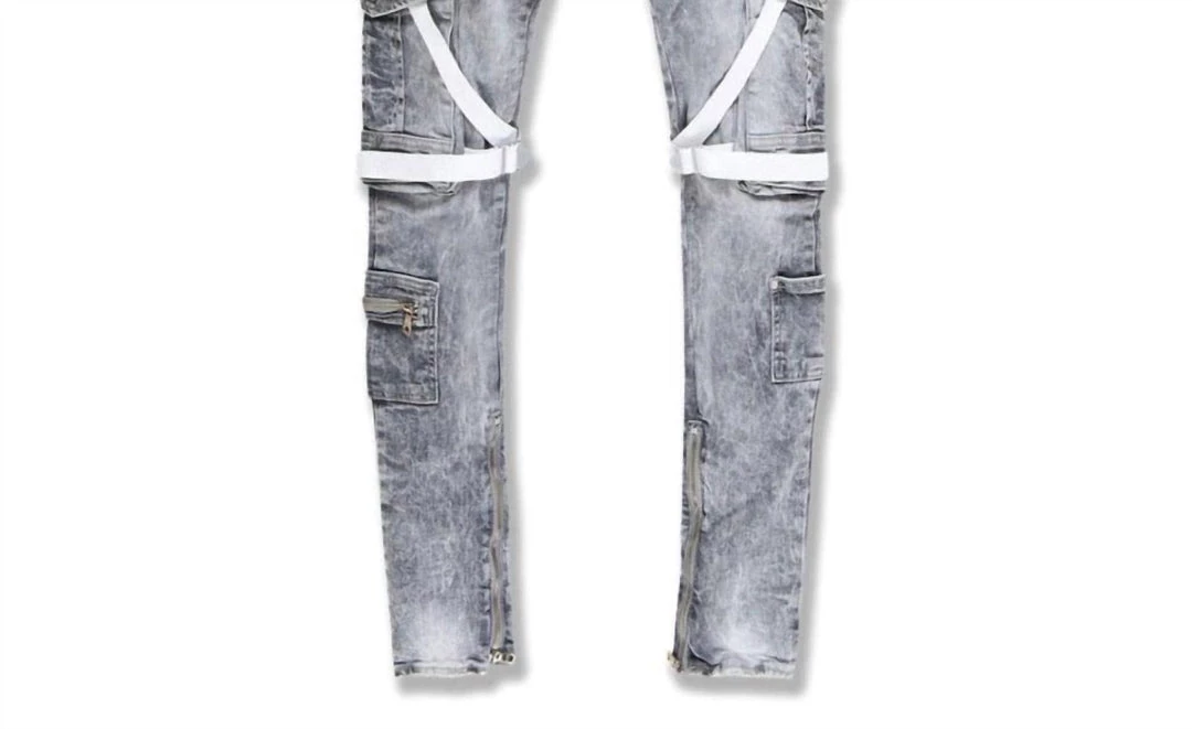 Cheap π― Jordan Craig Men'S Ross Deadwood Cargo Denim Jean in Cement Wash π― 3 Cheap π― Jordan Craig Men'S Ross Deadwood Cargo Denim Jean in Cement Wash π―