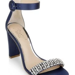 Coupon 🔥 Jewel Badgley Mischka Jameson 👩 Womens Satin Rhinestone Heel 🩴 Sandals 🎉 -Jordan Craig Sales Store 8624ae0d1e0b4ac5988c0e5621964cea 1080x