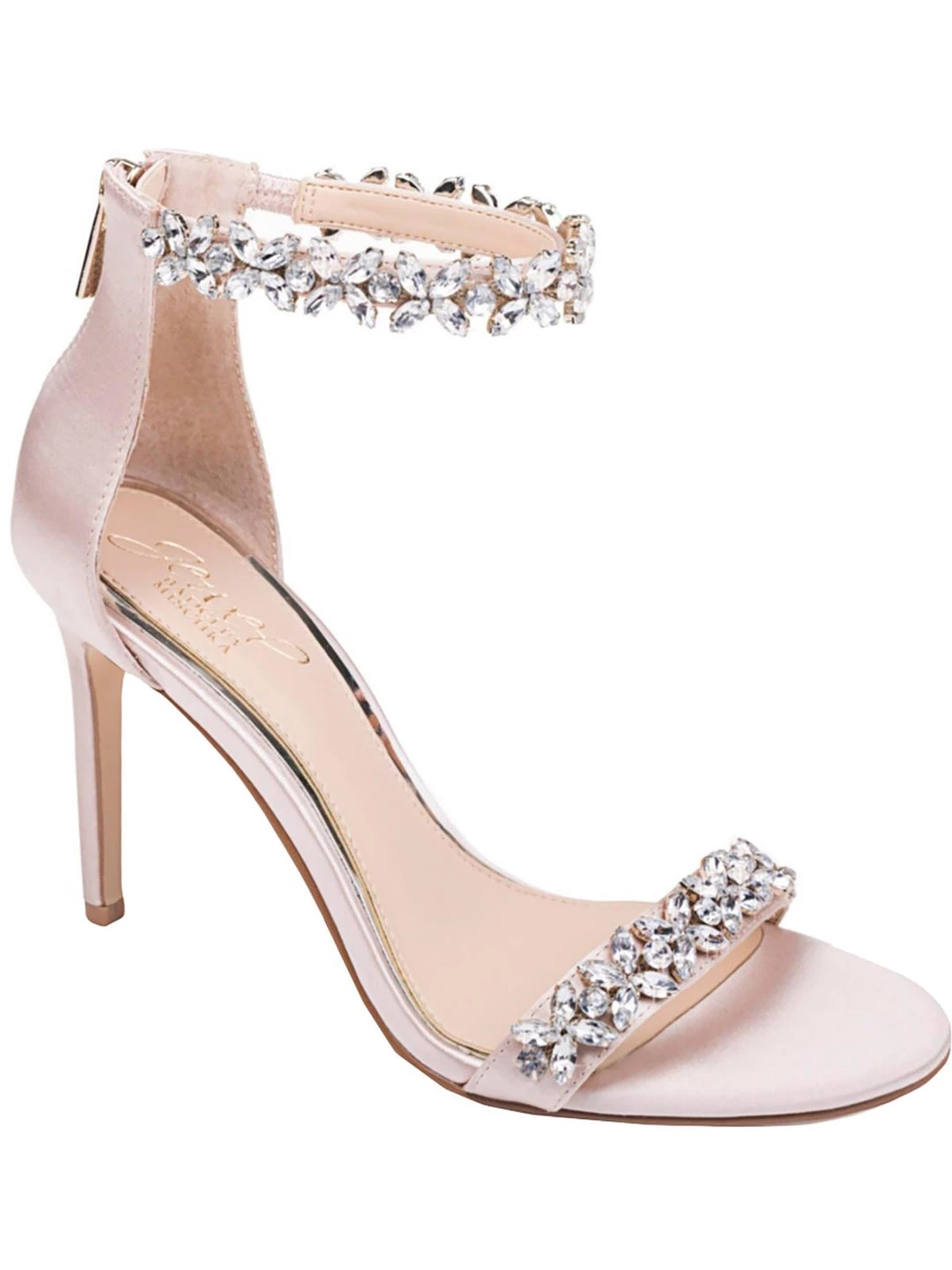 Promo π Jewel Badgley Mischka Ramira π© Womens Glitter Stiletto Evening π©΄ Sandals π 6 Promo π Jewel Badgley Mischka Ramira π© Womens Glitter Stiletto Evening π©΄ Sandals π - Image 4