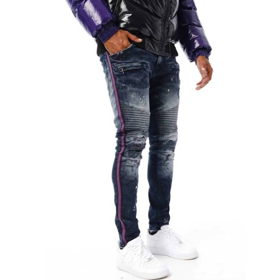 Budget π Jordan Craig Men'S Sean Renegade Moto Denim in Dark Concord π₯ 3 Budget π Jordan Craig Men'S Sean Renegade Moto Denim in Dark Concord π₯
