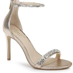 New β Jewel Badgley Mischka Campbell π© Womens Jeweled Stiletto Ankle Strap β