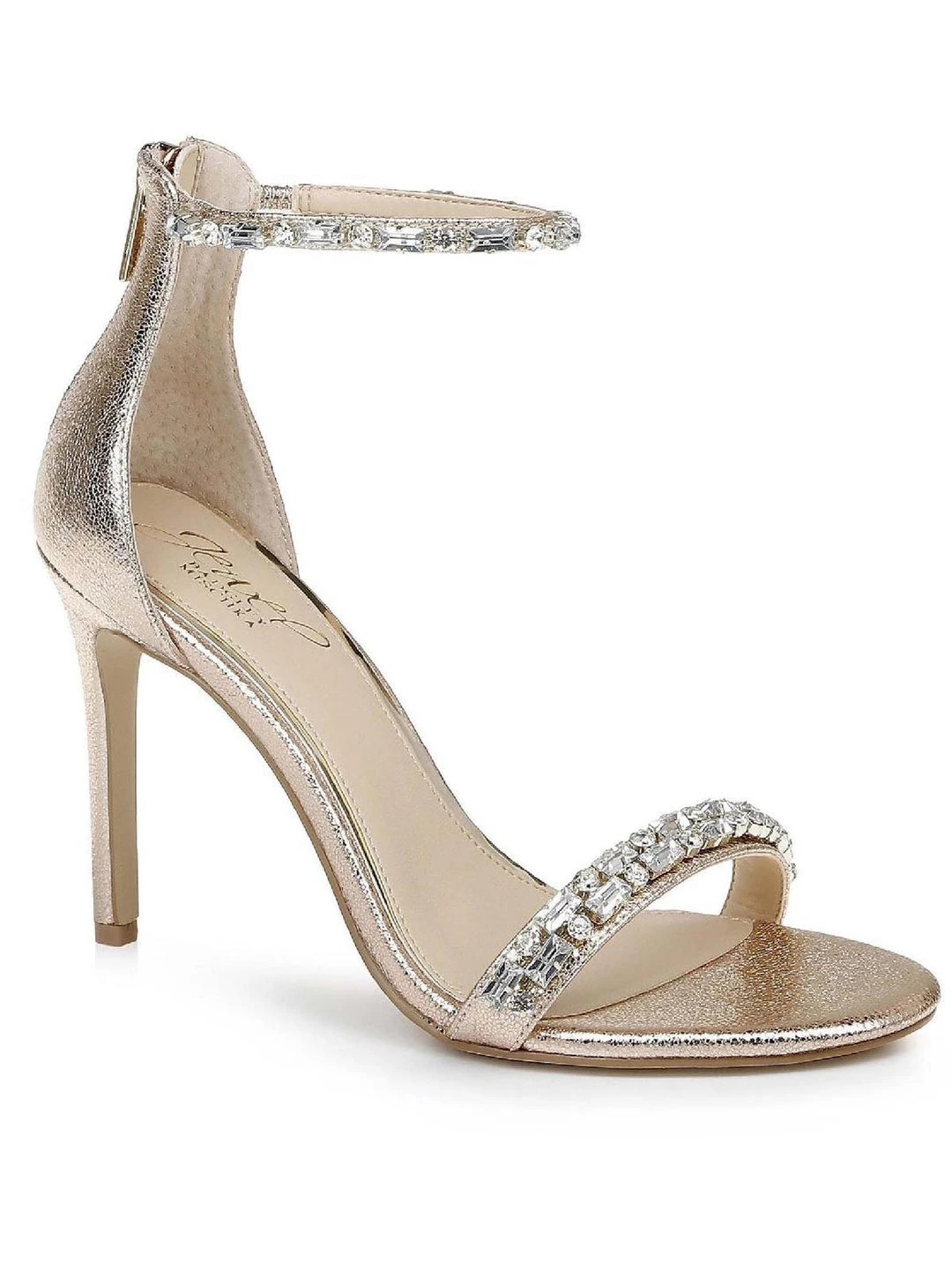 New β Jewel Badgley Mischka Campbell π© Womens Jeweled Stiletto Ankle Strap β 3 New β Jewel Badgley Mischka Campbell π© Womens Jeweled Stiletto Ankle Strap β
