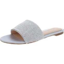 Best Sale ⌛ Jewel Badgley Mischka Khaleesi 👩 Womens Slip On Open Toe Slides 💯