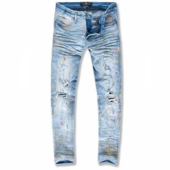 Wholesale 🎉 Jordan Craig Men'S Sean Avalanche Denim Jean in Lightning Blue 👏