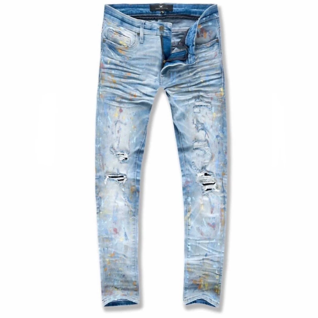 Wholesale π Jordan Craig Men'S Sean Avalanche Denim Jean in Lightning Blue π 3 Wholesale π Jordan Craig Men'S Sean Avalanche Denim Jean in Lightning Blue π