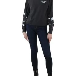 Coupon ⌛ Spiritual Gangster Mazzy 👩 Womens Pullover Embroidered Sweatshirt ✨