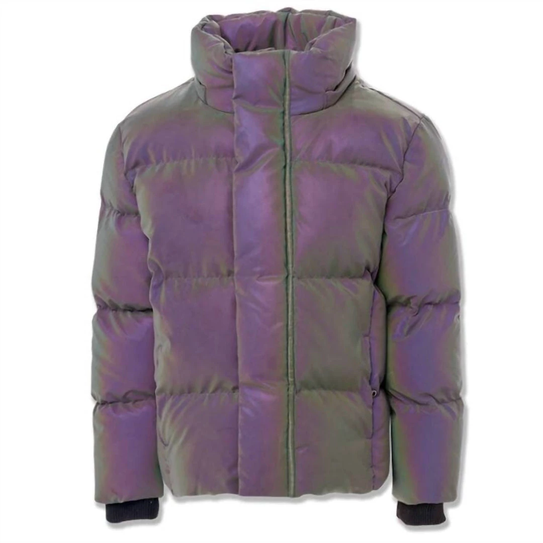 Deals ⭐ Jordan Craig kids Boy'S Youth Metallic Hooded Bubble Jacket in Iridescent 😀 5 Deals ⭐ Jordan Craig kids Boy'S Youth Metallic Hooded Bubble Jacket in Iridescent 😀 - Image 3