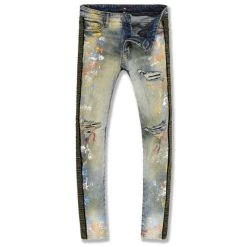 Cheapest π Jordan Craig Men'S Ross Vegas Striped Denim Jean in Desert Storm β€οΈ