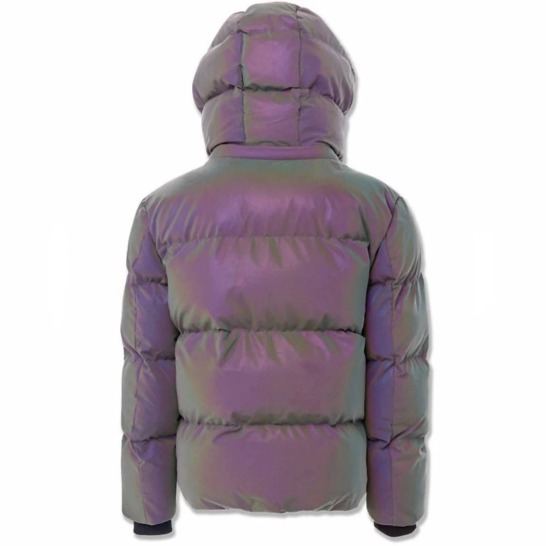 Deals ⭐ Jordan Craig kids Boy'S Youth Metallic Hooded Bubble Jacket in Iridescent 😀 7 Deals ⭐ Jordan Craig kids Boy'S Youth Metallic Hooded Bubble Jacket in Iridescent 😀 - Image 5