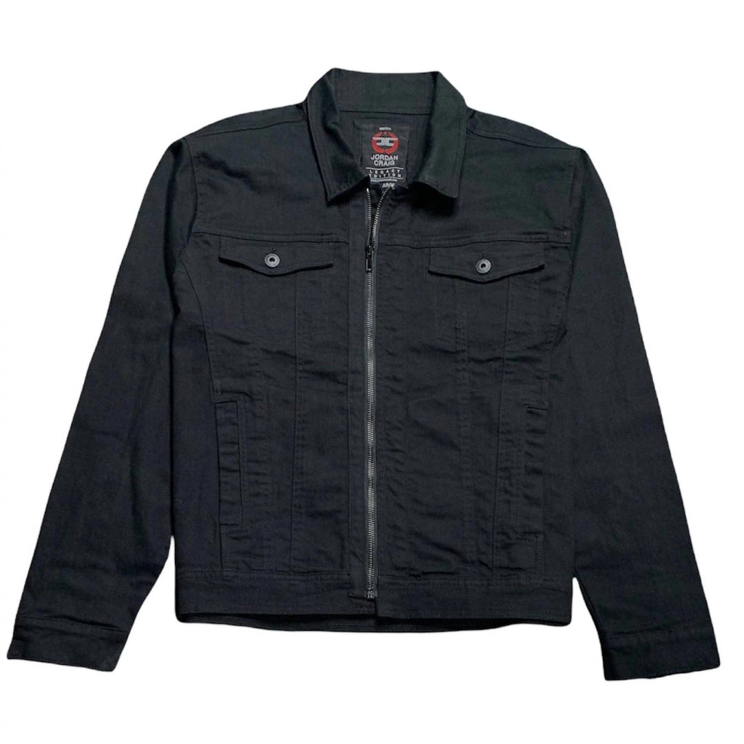 Coupon π Jordan Craig Men'S Zip-Up Denim Jacket in Jet Black π 3 Coupon π Jordan Craig Men'S Zip-Up Denim Jacket in Jet Black π