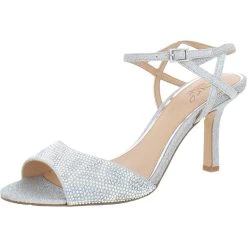 Buy β€οΈ Jewel Badgley Mischka Fawn π© Womens π Dressy Open Toe Ankle Strap π