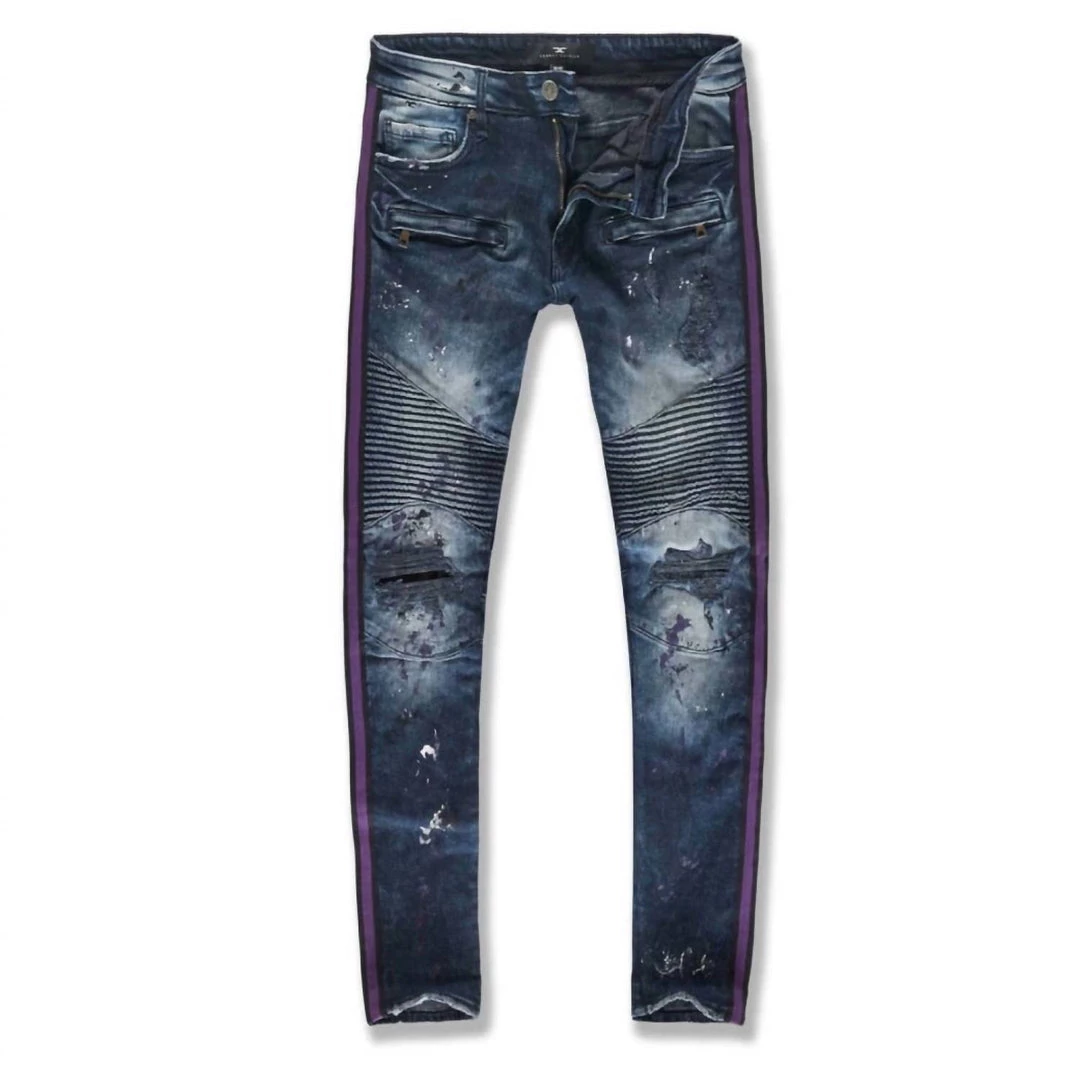 Budget π Jordan Craig Men'S Sean Renegade Moto Denim in Dark Concord π₯ 4 Budget π Jordan Craig Men'S Sean Renegade Moto Denim in Dark Concord π₯ - Image 2