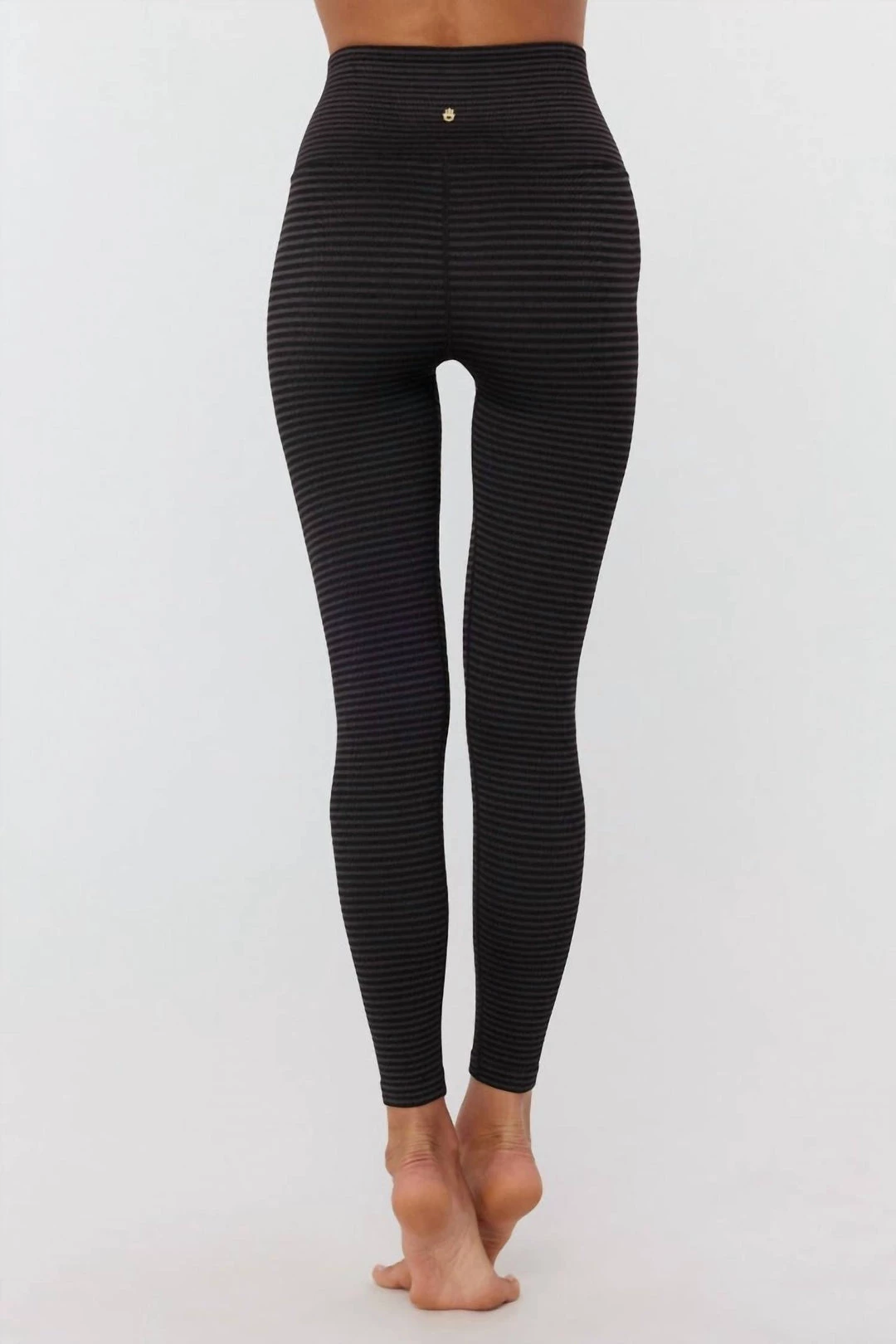Best Sale π Spiritual Gangster π© women Stripe Love Sculpt Seamless Legging in Black π 5 Best Sale π Spiritual Gangster π© women Stripe Love Sculpt Seamless Legging in Black π - Image 3