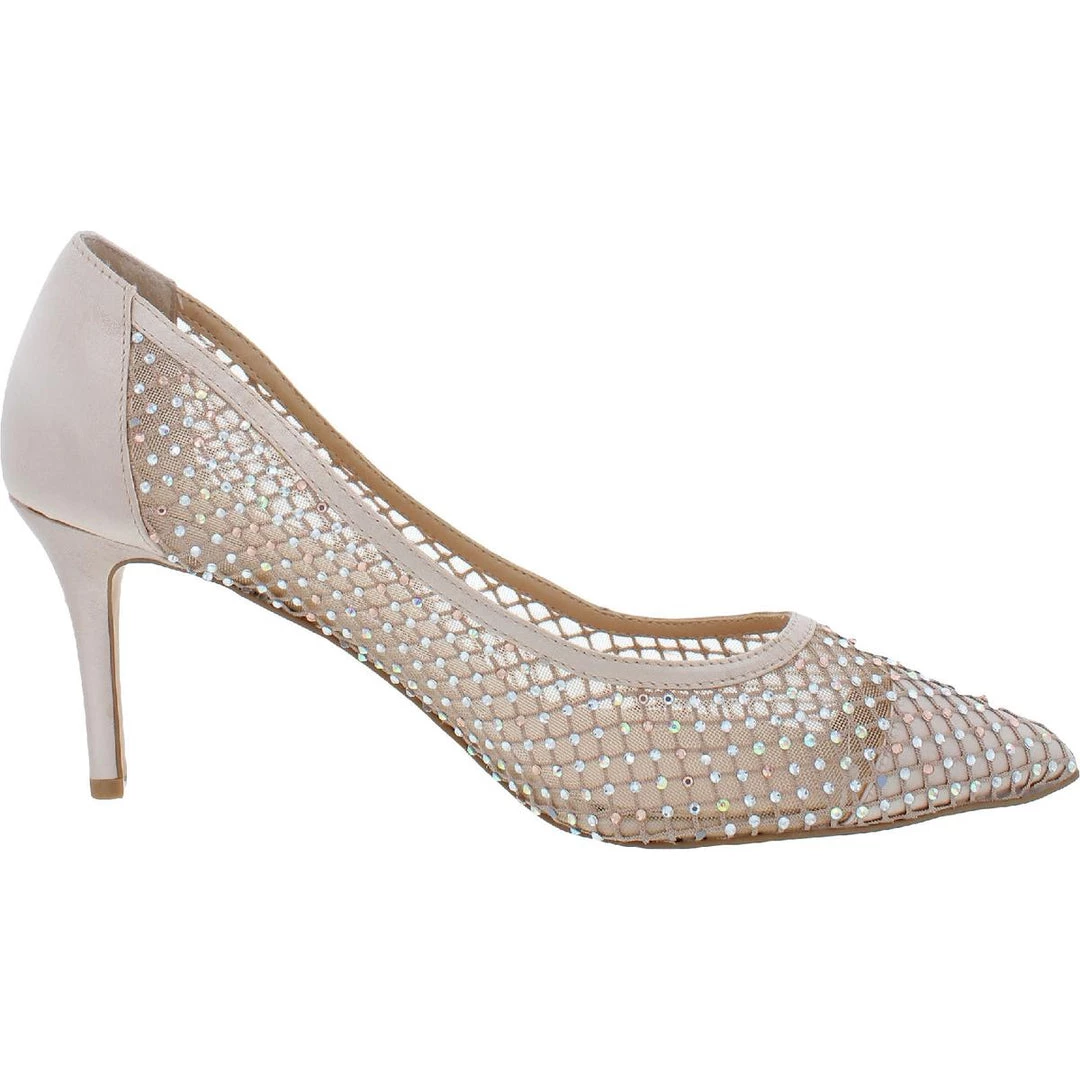 Cheap π₯° Jewel Badgley Mischka Floria π© Womens Embellished Mesh Pumps βοΈ 4 Cheap π₯° Jewel Badgley Mischka Floria π© Womens Embellished Mesh Pumps βοΈ - Image 2