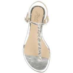Best Sale 🎉 Jewel Badgley Mischka 👩 Womens Ankle Strap Open Toe Flip-Flops 👏 -Jordan Craig Sales Store c87cc62bc5104ecc824481ada3a17a77 1080x