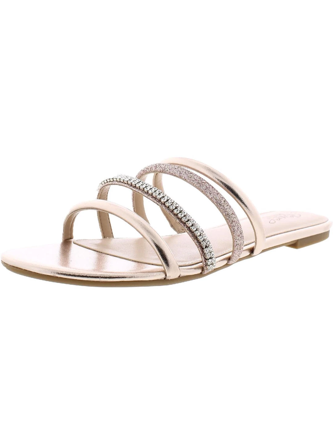 Brand new π₯ Jewel Badgley Mischka Nigella π© Womens π Dressy Strappy Flat π©΄ Sandals π― 6 Brand new π₯ Jewel Badgley Mischka Nigella π© Womens π Dressy Strappy Flat π©΄ Sandals π― - Image 4