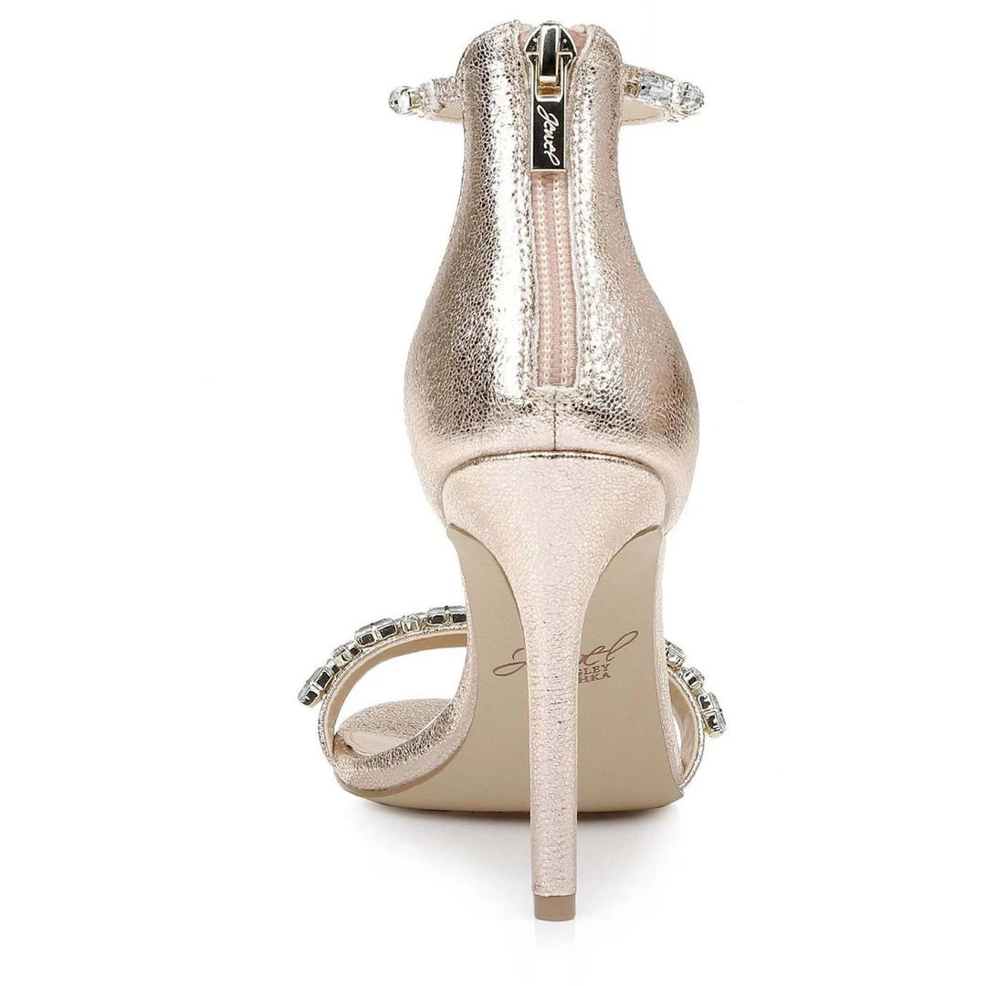 New β Jewel Badgley Mischka Campbell π© Womens Jeweled Stiletto Ankle Strap β 5 New β Jewel Badgley Mischka Campbell π© Womens Jeweled Stiletto Ankle Strap β - Image 3