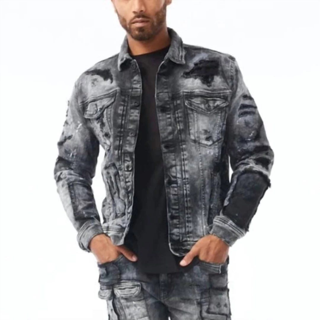 Coupon π₯° Jordan Craig Men'S Washington Heights Denim Trucker Jacket in Vintage Black β 3 Coupon π₯° Jordan Craig Men'S Washington Heights Denim Trucker Jacket in Vintage Black β