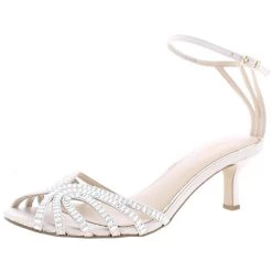 Coupon π Jewel Badgley Mischka Ocean π© Womens Low Heel Open Toe Ankle Strap π