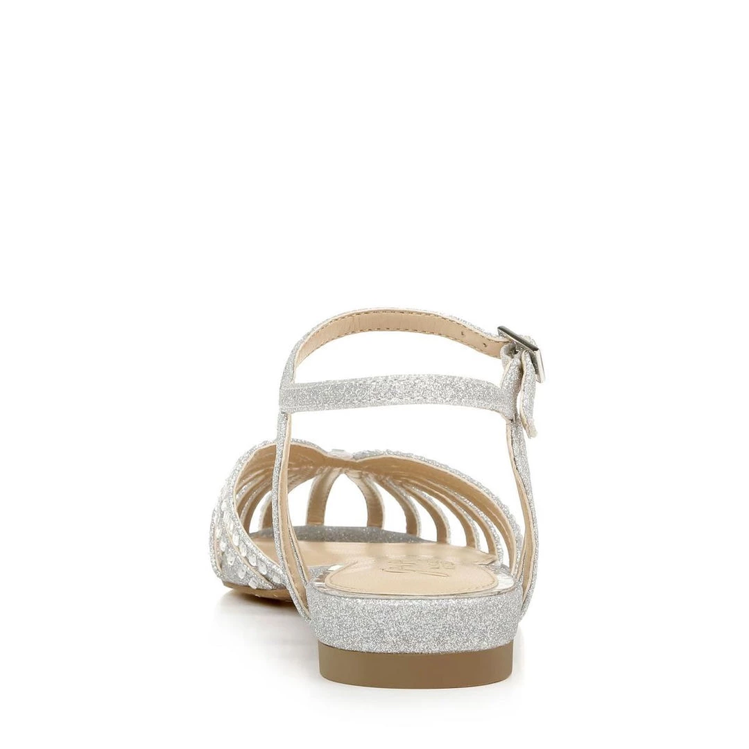 Discount βοΈ Jewel Badgley Mischka Perla π© Womens Embellished Slingback Kitten π Heels π 4 Discount βοΈ Jewel Badgley Mischka Perla π© Womens Embellished Slingback Kitten π Heels π - Image 2