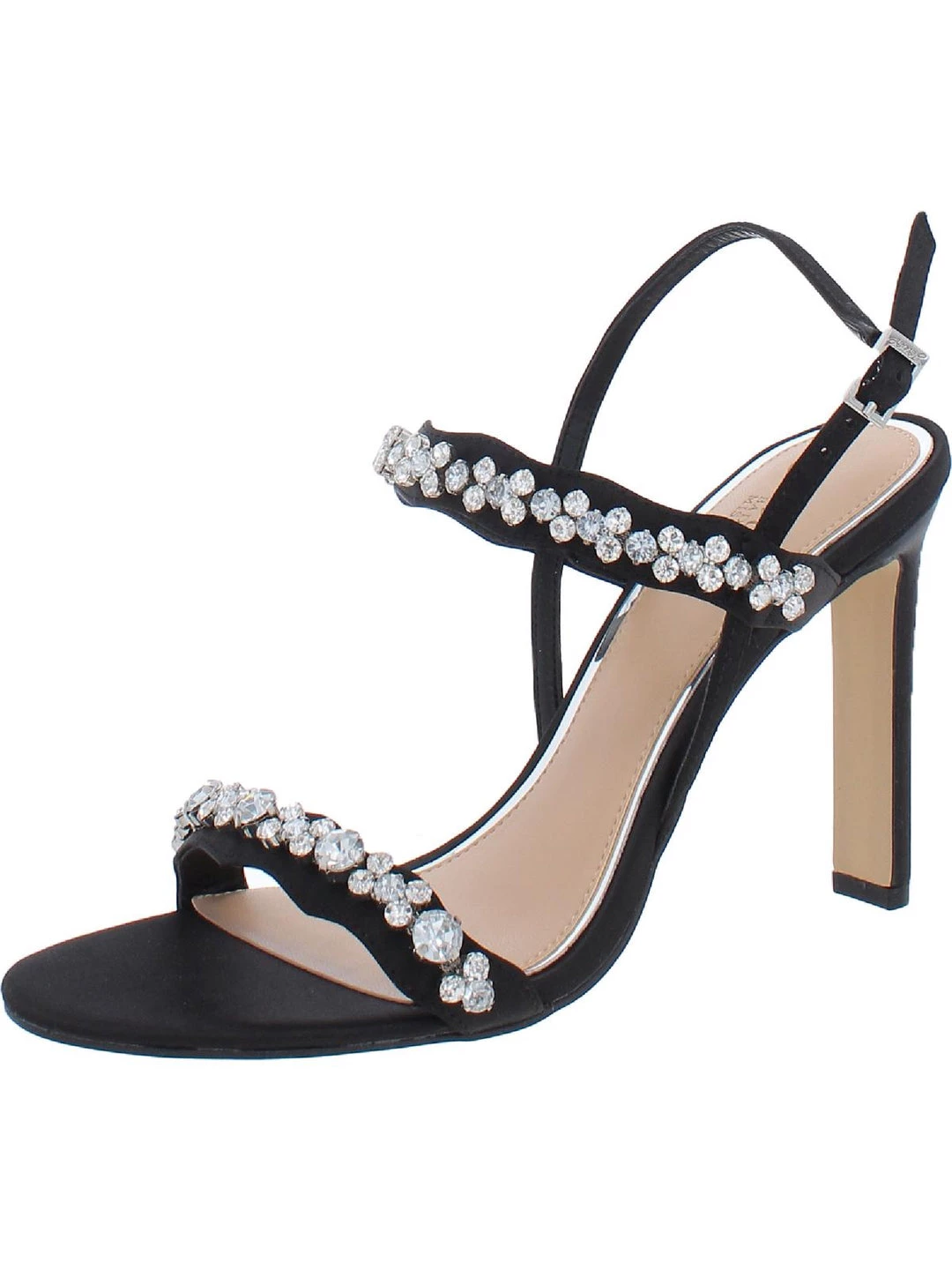 Buy π Jewel Badgley Mischka Odette π© Womens Satin Stiletto Slingback π©΄ Sandals 𧨠7 Buy π Jewel Badgley Mischka Odette π© Womens Satin Stiletto Slingback π©΄ Sandals 𧨠- Image 5