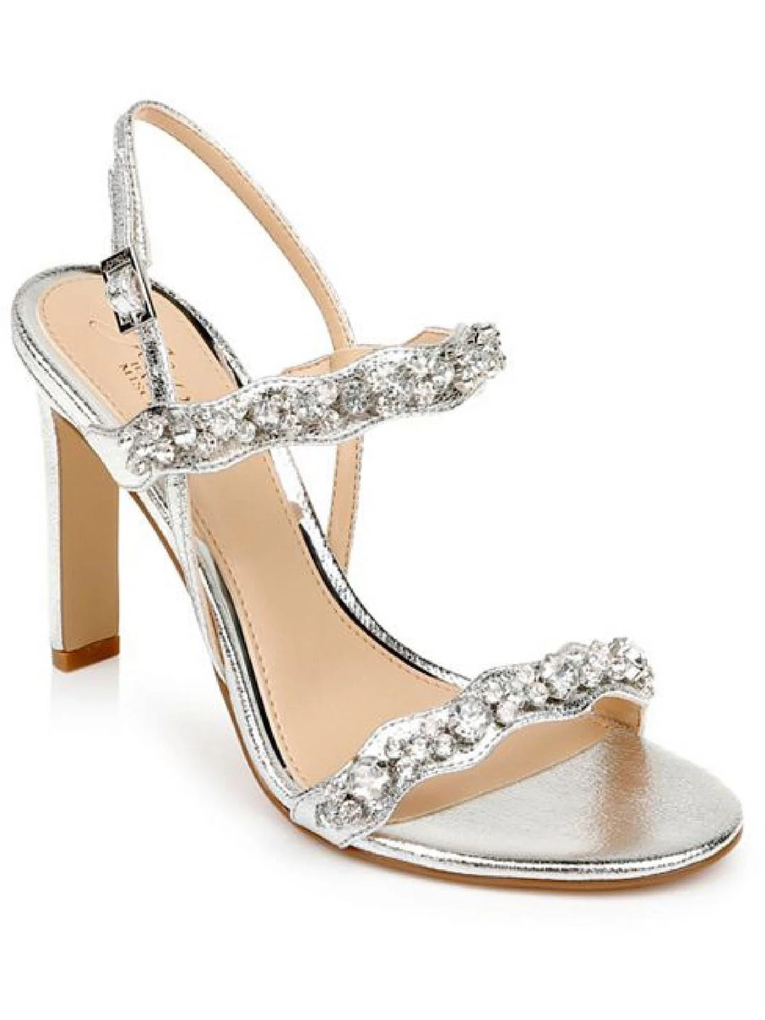 Buy π Jewel Badgley Mischka Odette π© Womens Satin Stiletto Slingback π©΄ Sandals 𧨠6 Buy π Jewel Badgley Mischka Odette π© Womens Satin Stiletto Slingback π©΄ Sandals 𧨠- Image 4