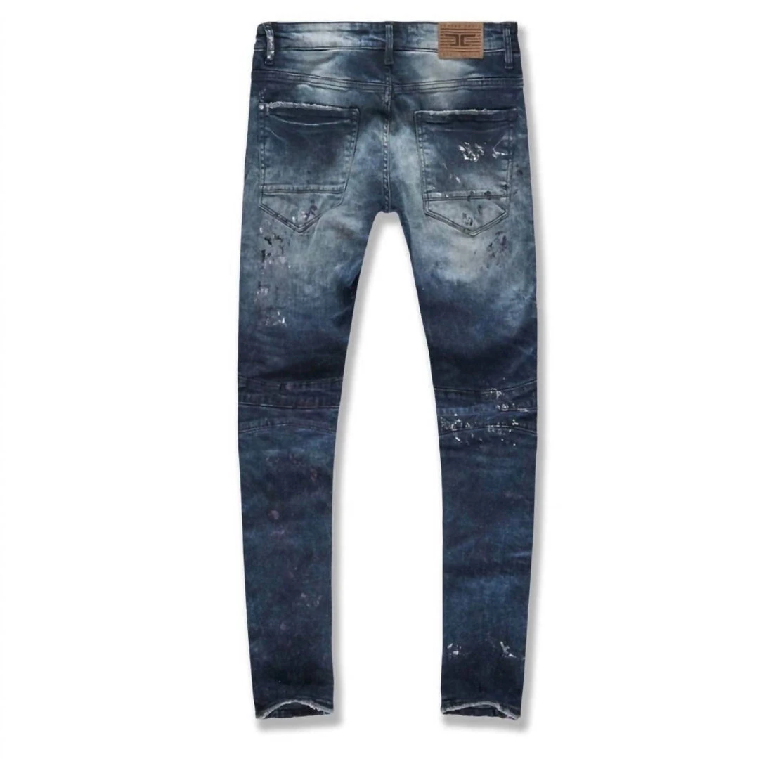Budget π Jordan Craig Men'S Sean Renegade Moto Denim in Dark Concord π₯ 6 Budget π Jordan Craig Men'S Sean Renegade Moto Denim in Dark Concord π₯ - Image 4
